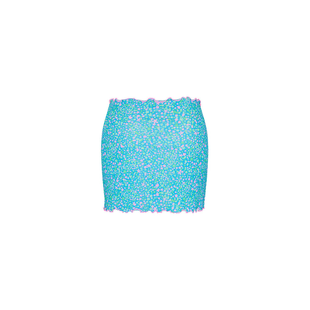 Mini Mesh Polyester Stretch Sarong - Ocean Kisses