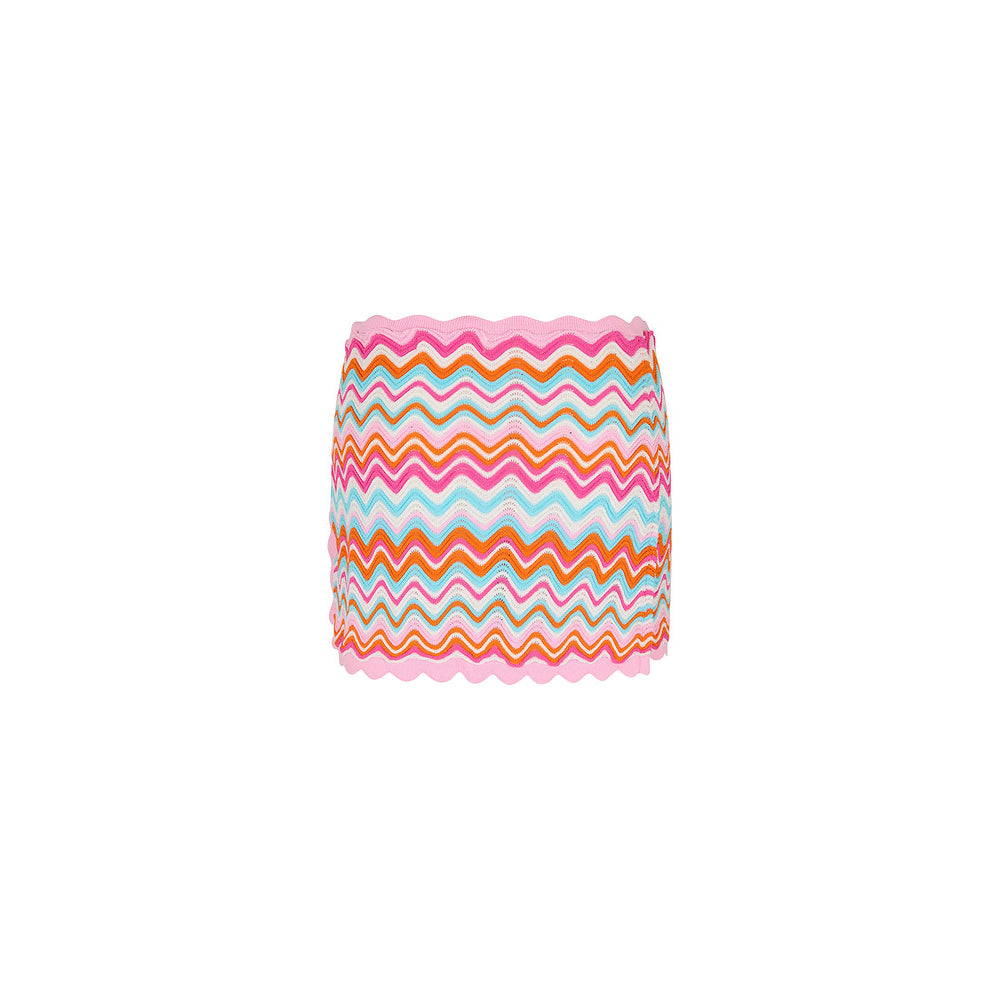 Essential Knit Sarong - Sunset Wave