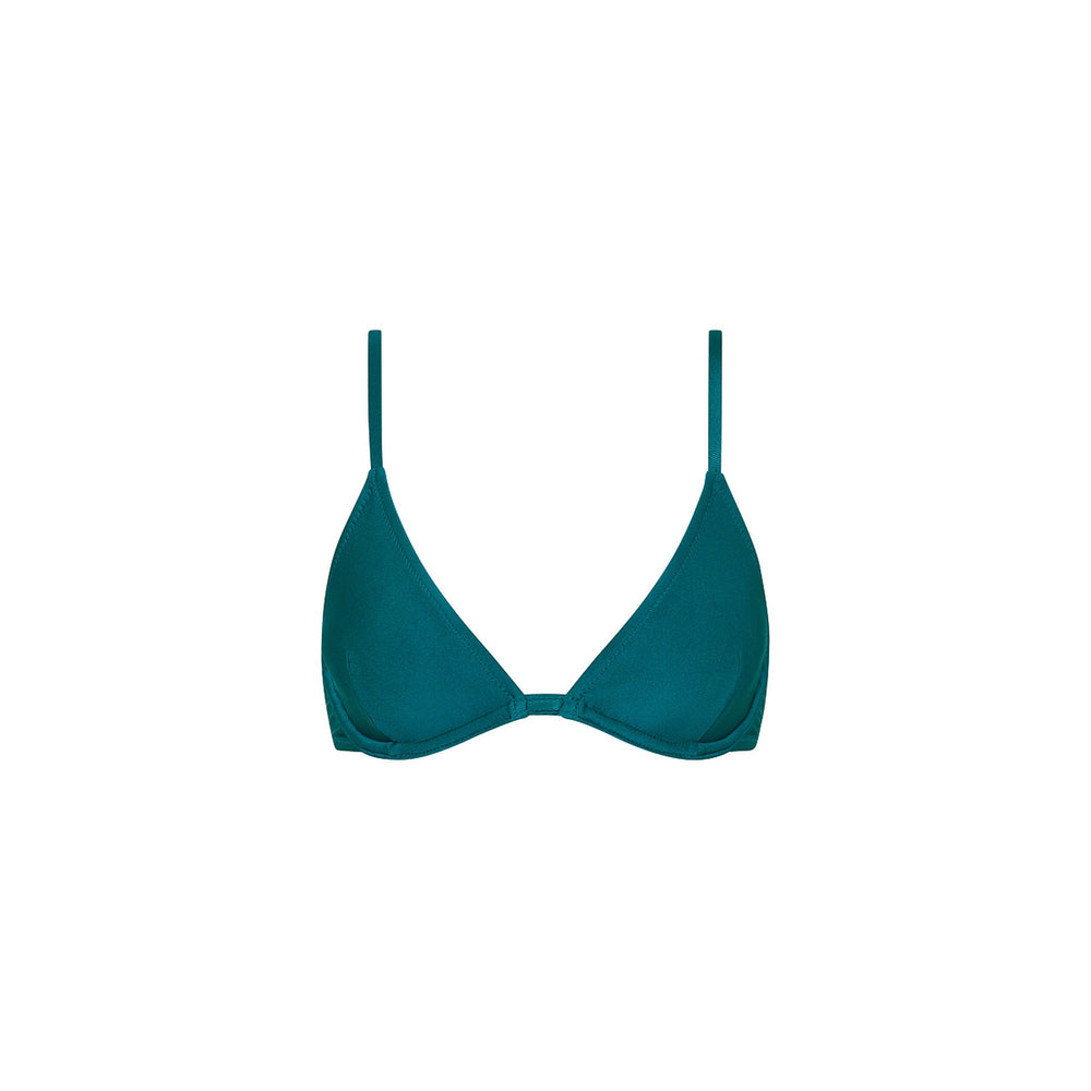 Underwire Triangle B-C Cup Bikini Top - Laguna Haze