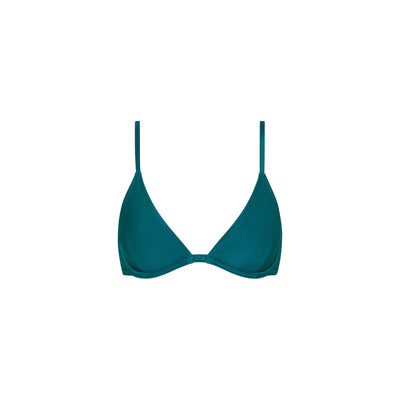 Underwire Triangle B-C Cup Bikini Top - Laguna Haze