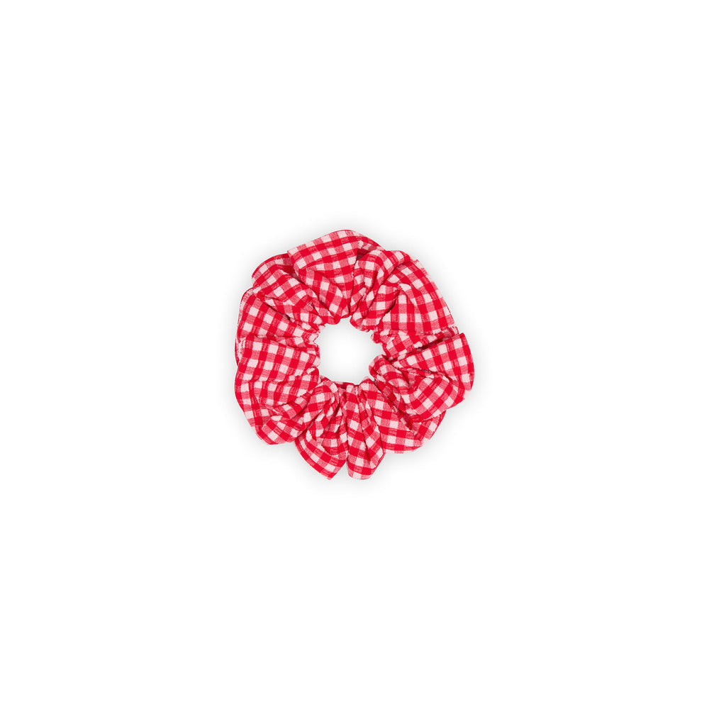 Scrunchie Hair Tie - Strawberry Siesta