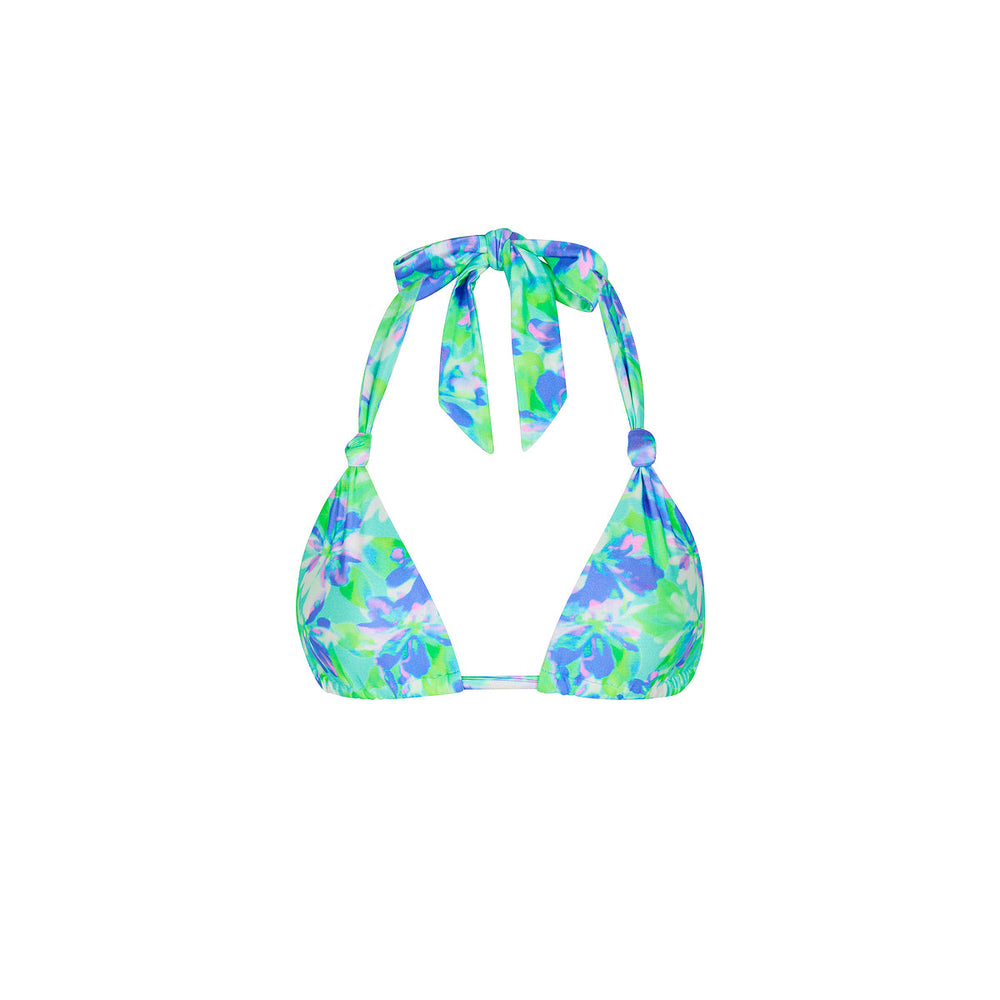 Soft Knot Halter Bikini Top - Monaco Whispers