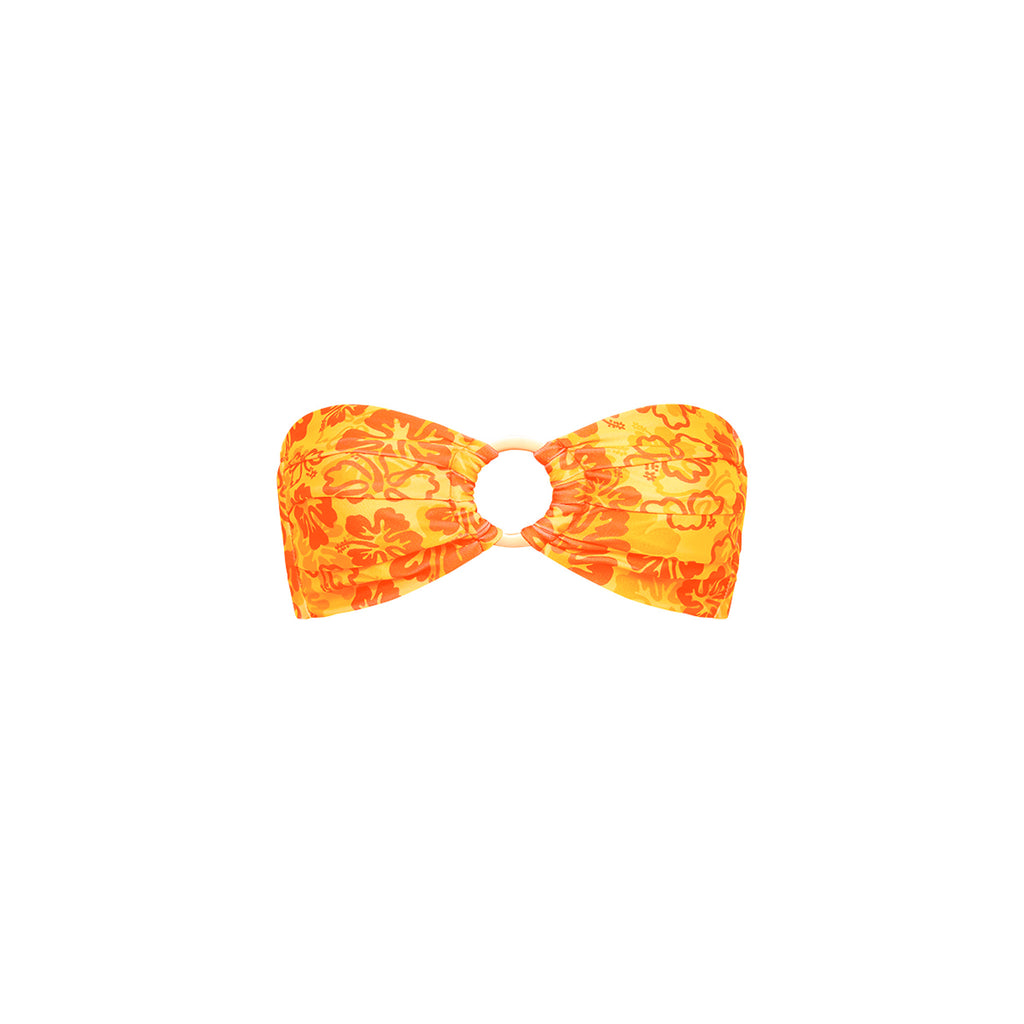 Kulani Kinis Minimal Full Coverage Bikini Bottom in Tangerine Dreams –  Bikinibird