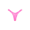 Retro Y Thong Bikini Bottom - Rose Quartz