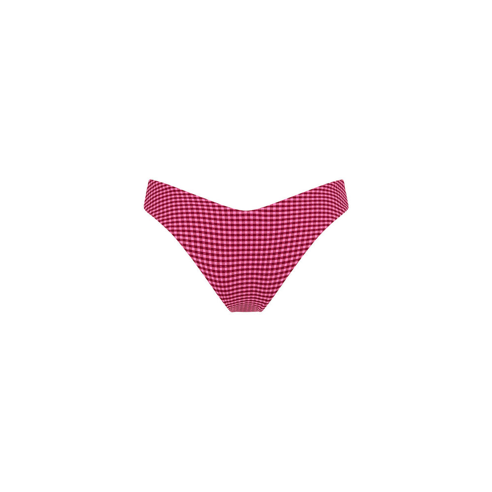 Cheeky V Bikini Bottom - Cherry Kiss