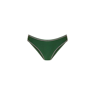 Bas de bikini couvrant Stitch Minimal - Vert genévrier