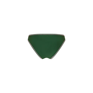 Bas de bikini couvrant Stitch Minimal - Vert genévrier