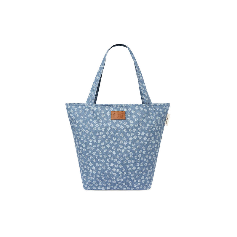 Beach Tote Bag - Daisy Denim