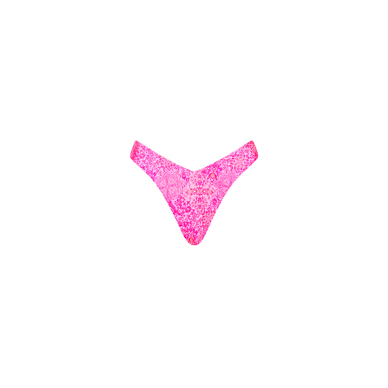 Y Cheeky Bikini Bottom - Rose Quartz