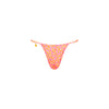 Charm Adjustable Micro Thong Bikini Bottom - Sherbet Shimmer