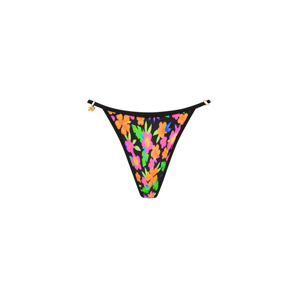 Charm Adjustable Cheeky Bikini Bottom - Midnight Glow