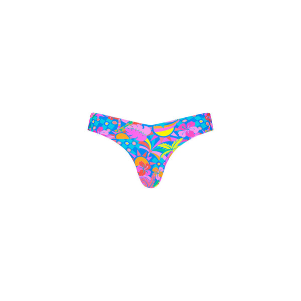 Cheeky V Bikini Bottom - Rio Rainbow