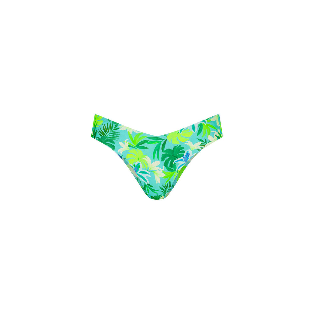 Cheeky V Bikinislip – Neon Splice