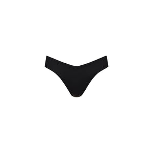Bas de maillot de bain brésilien V - Noir intense
