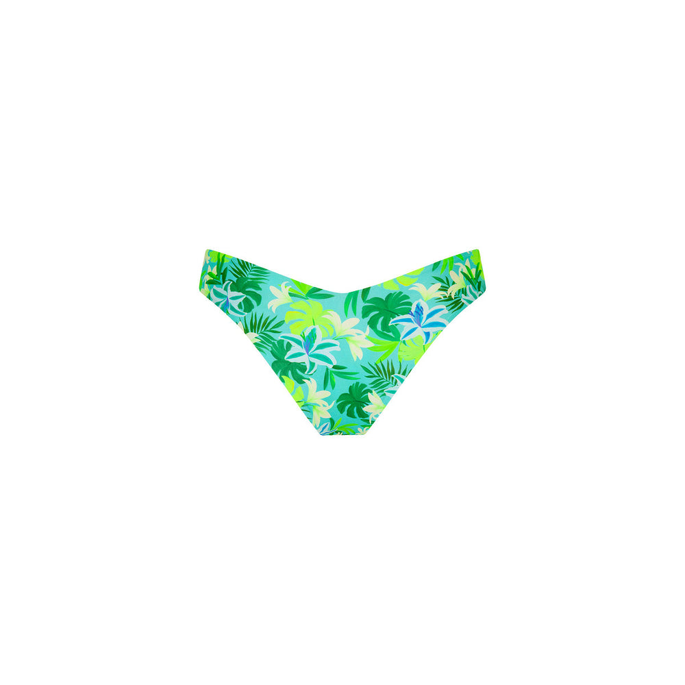 Cheeky V Bikinislip – Neon Splice
