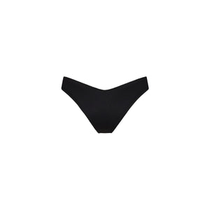 Bas de maillot de bain brésilien V - Noir intense