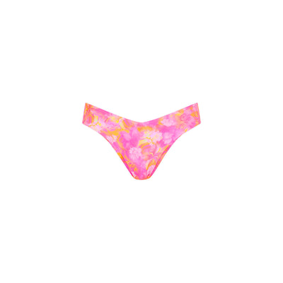 Cheeky V Bikini Bottom - Petal Pop