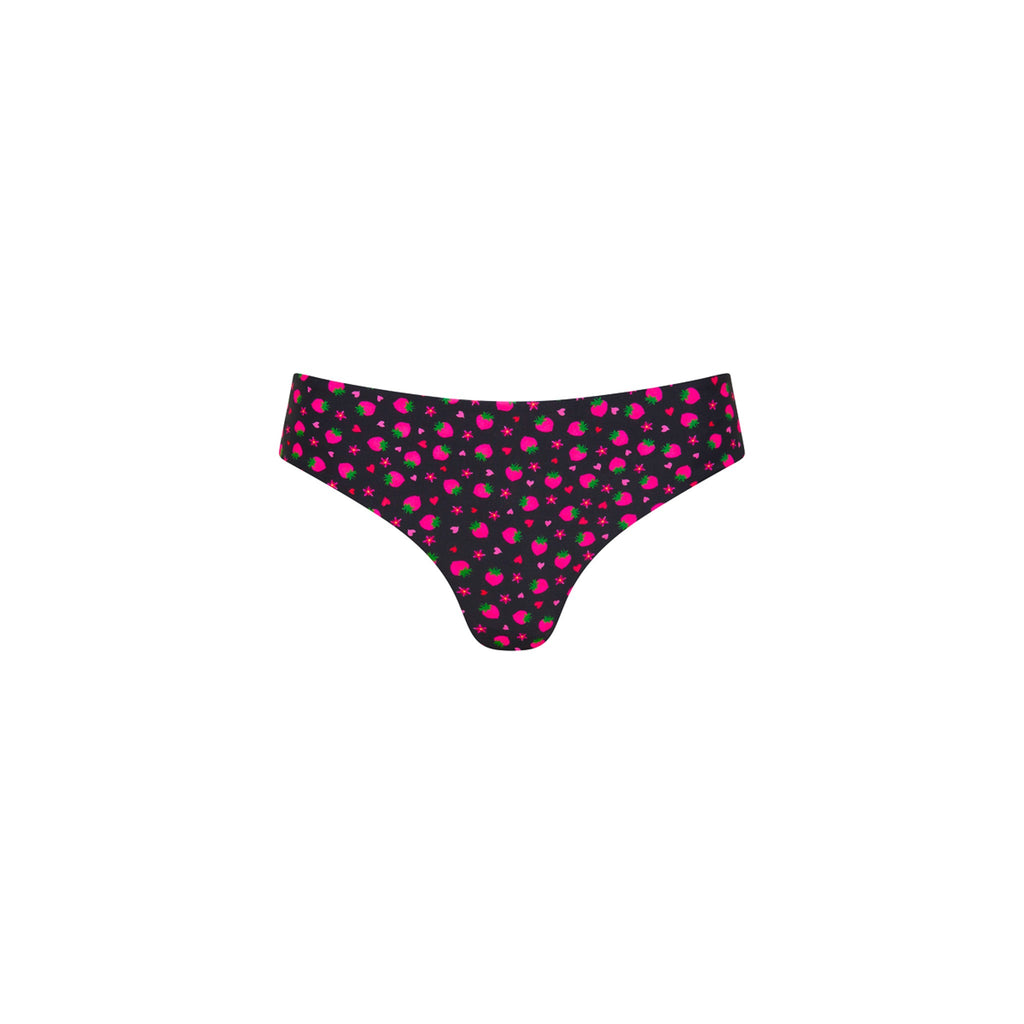 Mid-Rise Brazilian Bikini Bottom - Ruby Kisses