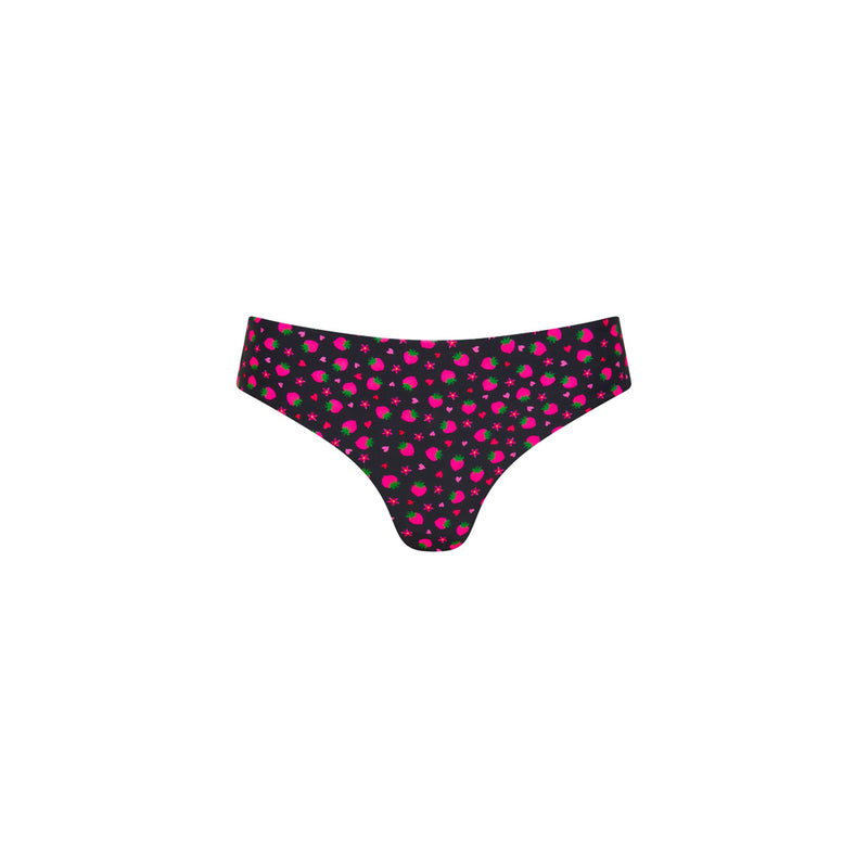 Mid-Rise Brazilian Bikini Bottom - Ruby Kisses