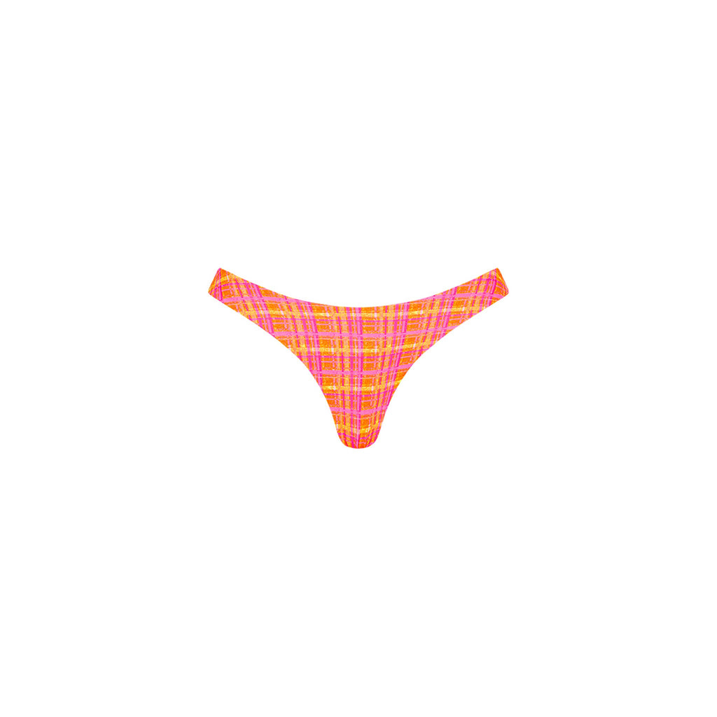 Minimal Full Coverage Bikini Bottom - Peaches