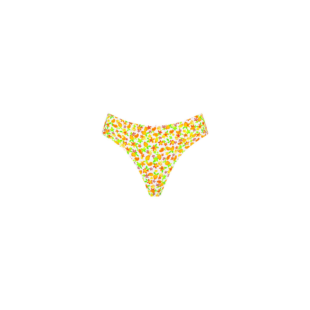 Mid-Rise Brazilian Bikini Bottom - Coco Mango