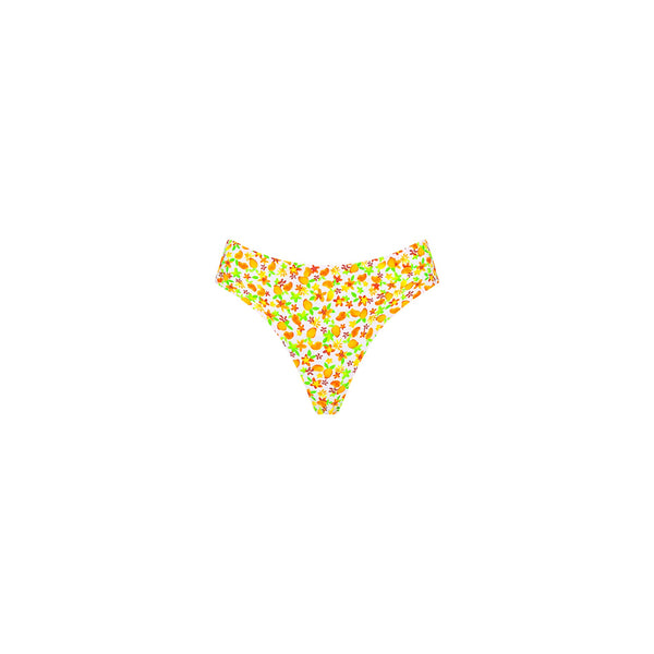 Mid-Rise Brazilian Bikini Bottom - Coco Mango