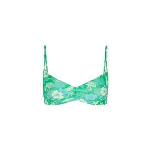 Haut de bikini court froncé - Barefoot Breeze