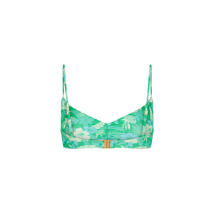 Haut de bikini court froncé - Barefoot Breeze