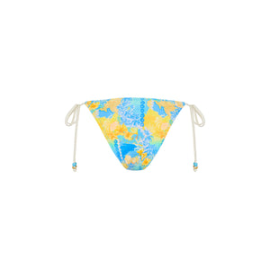 Cheeky Bikinihose mit tiefem Bund - Limoncello Lagoon