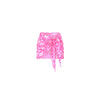 Mini Mesh Polyester Stretch Sarong - Island Blush