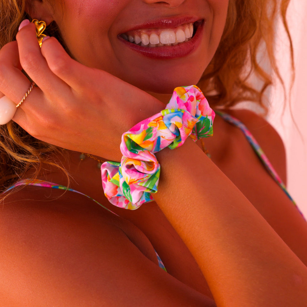 Scrunchie Hair Tie - Summer Daydreams
