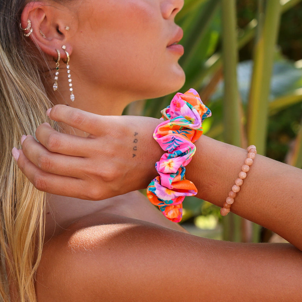 Scrunchie Hair Tie - Summer Glow