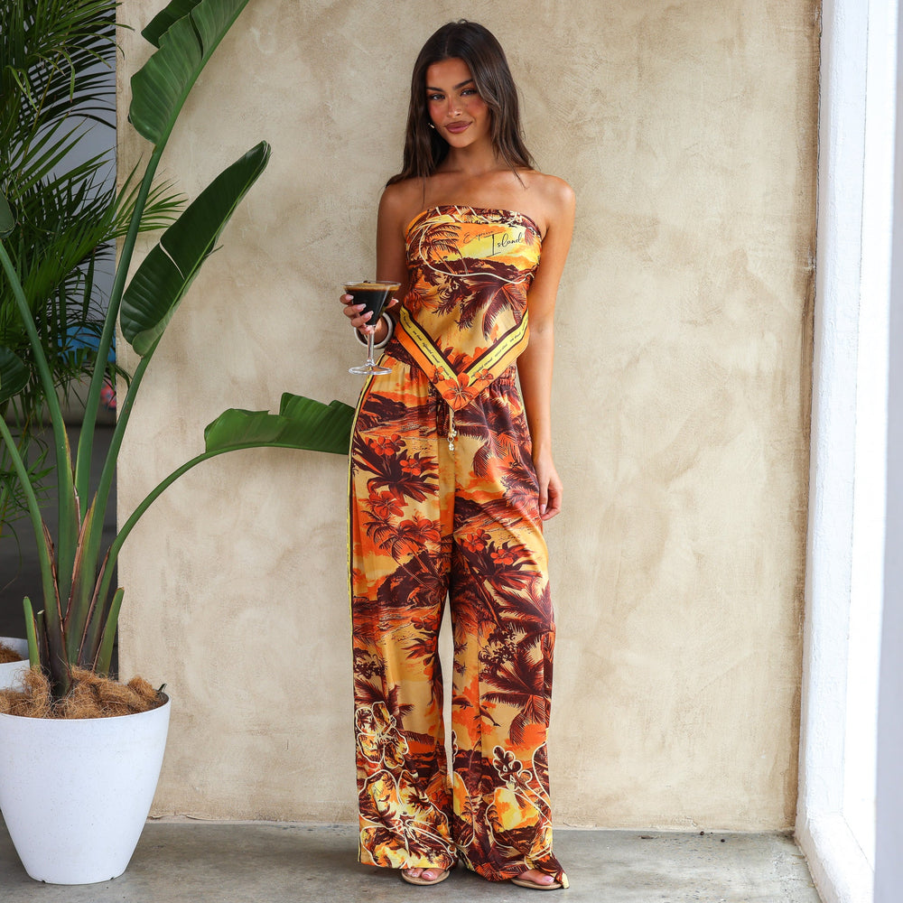 Summer Bandana Scarf Top - Vintage Vacay