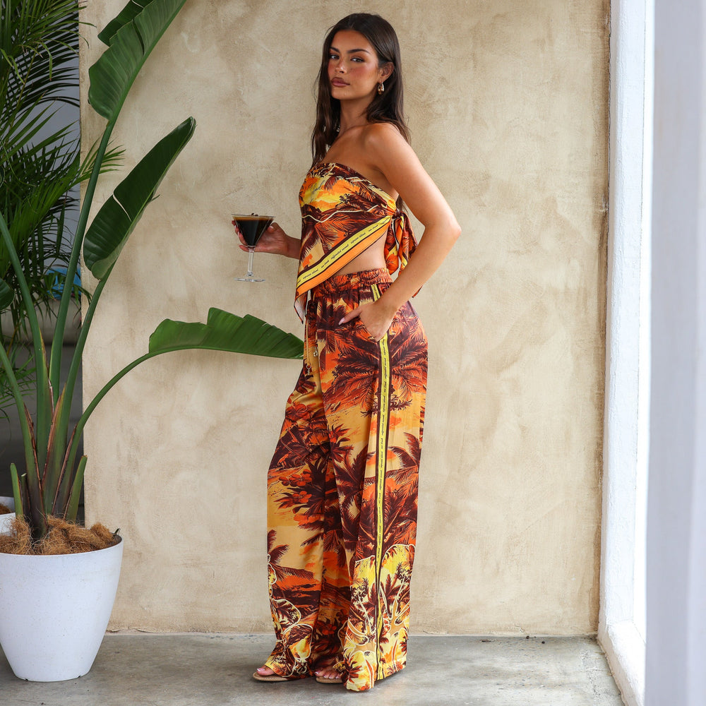 Summer Bandana Scarf Top - Vintage Vacay