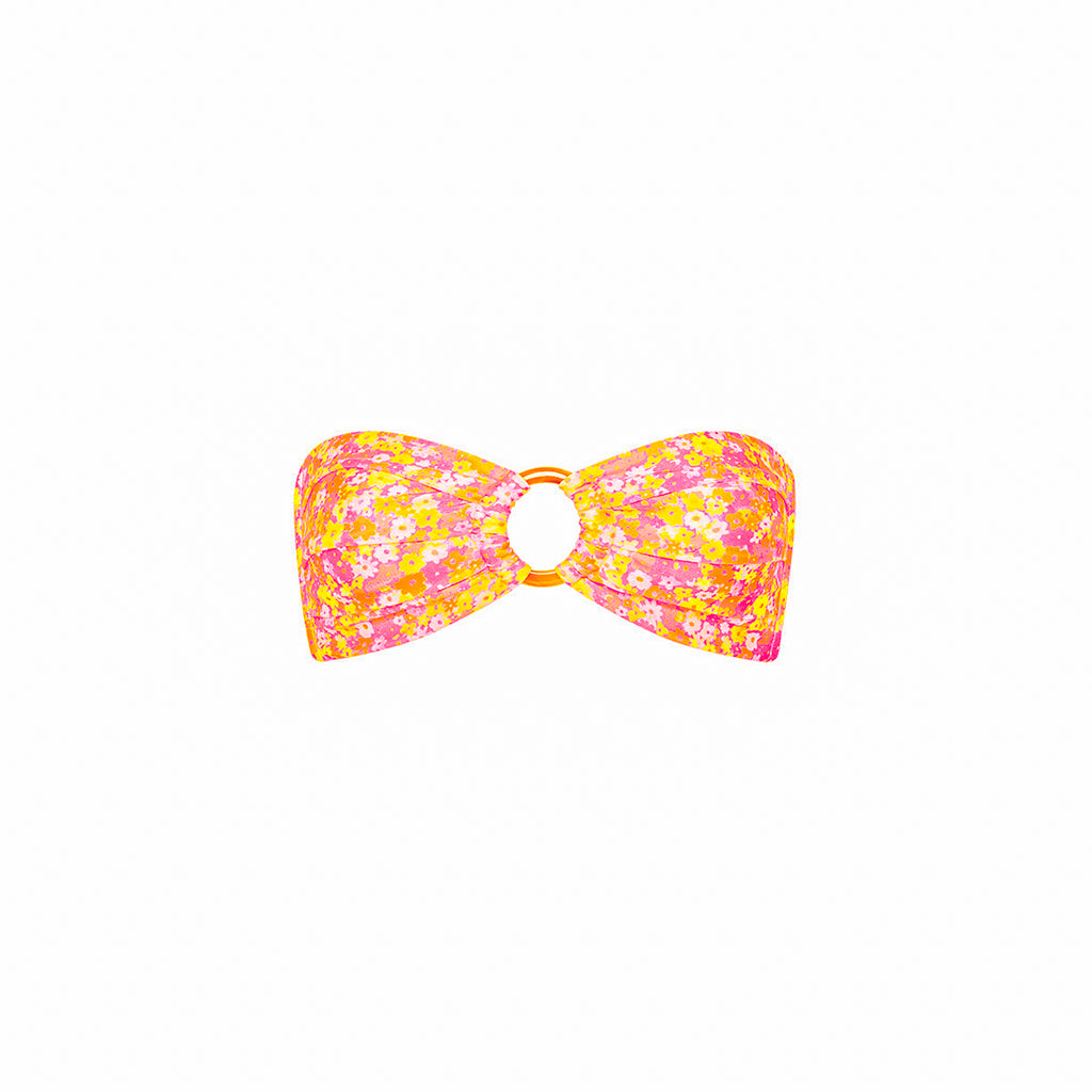 Strapless Bandeau Bikini Top - Mimosa Meadows