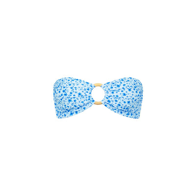 Strapless Bandeau Bikini Top - Dream Flower