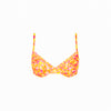 Double Ruffle Underwire Bikini Top - Mimosa Meadows