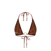 Ring Halter Bikini Top - Wild Rose