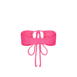 Geflochtenes Bandeau-Bikini-Oberteil mit Bindebändern - Kiss Me
