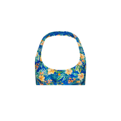 Slim Crop Halter Bikini Top - Tropez Tides