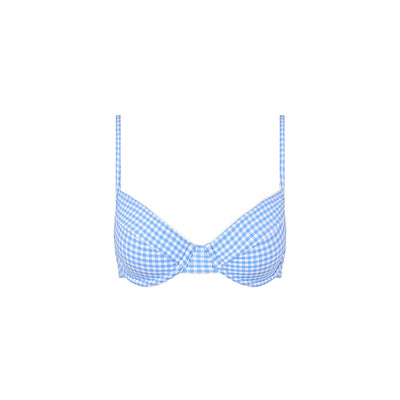 Decorative Ditzy Underwire Bikini Top - Skinny Dip