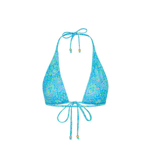 Bikinioberteil mit Neckholder und Bindedetail vorne – Stargaze