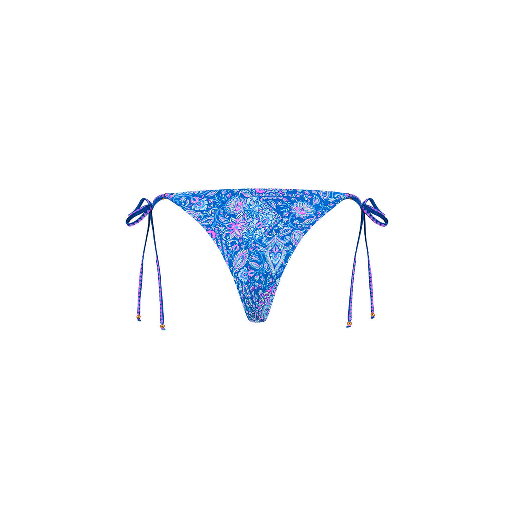 Thong Tie Side Bikini Bottom - Lilac Moon