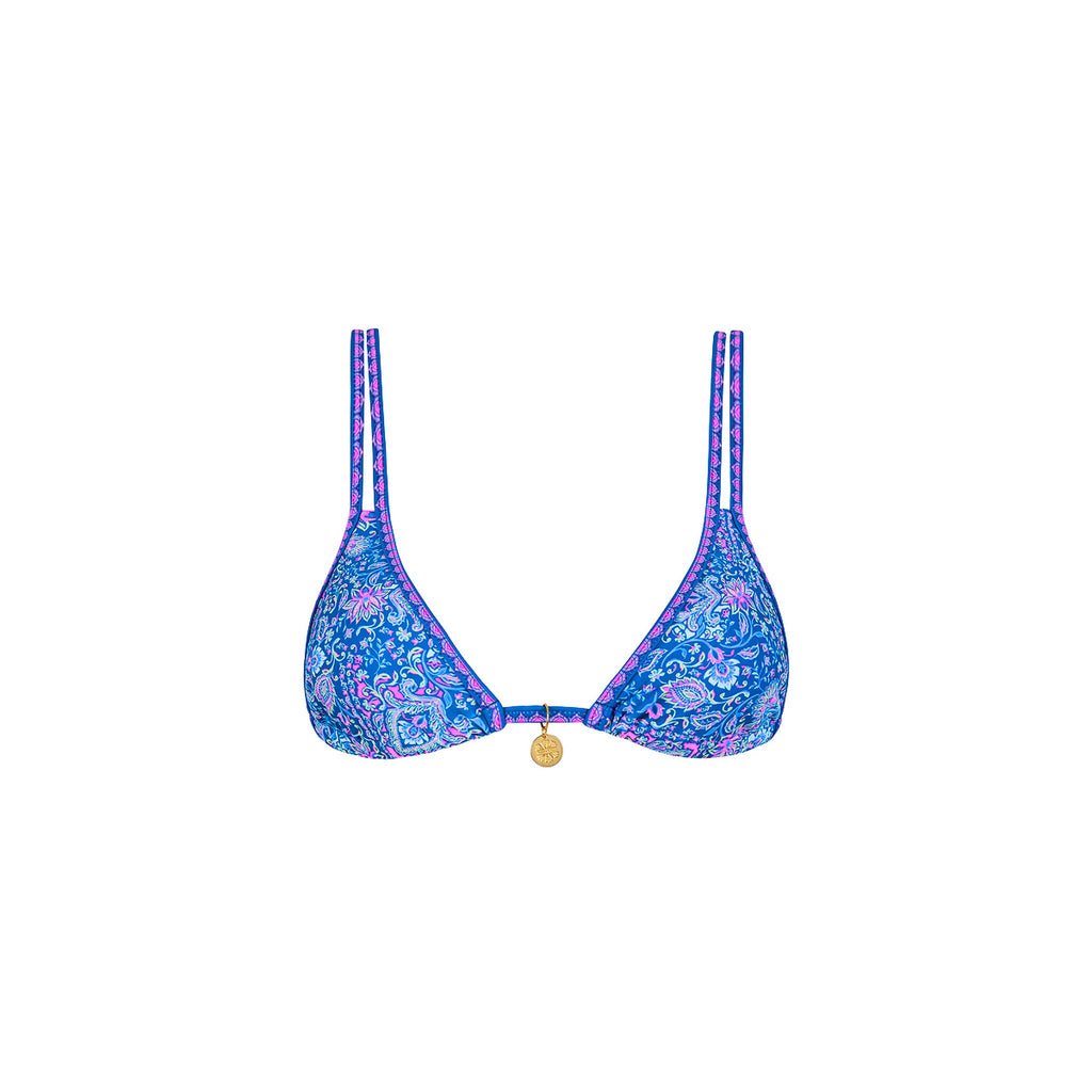 Twin Strap Bralette Bikini Top - Lilac Moon