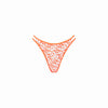 Twin Strap Cheeky Bikini Bottom - Orange Fantasy