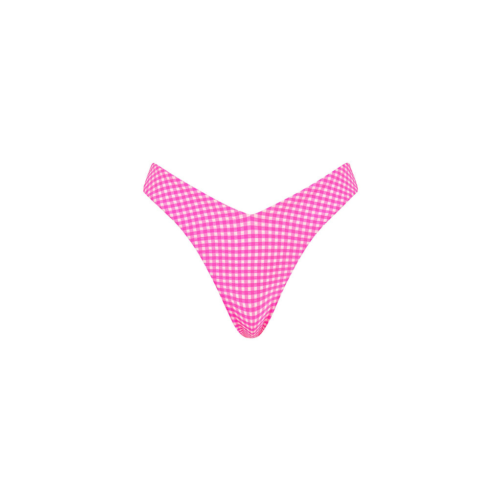 Y Cheeky Bikini Bottom - Pink Diva