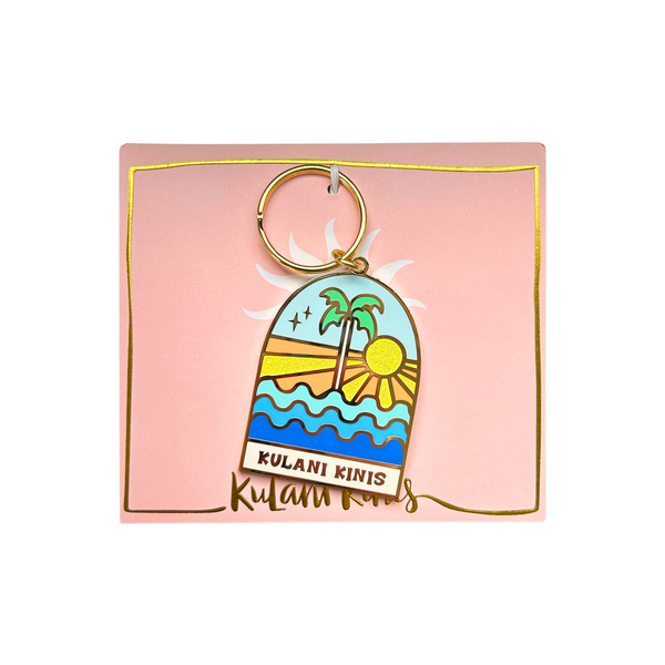 Keychain - Sunrise Blue