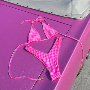 Y Cheeky Bikinihose - Pink Diva